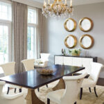 Bernhardt - Jet Set Double Pedestal Dining Table
