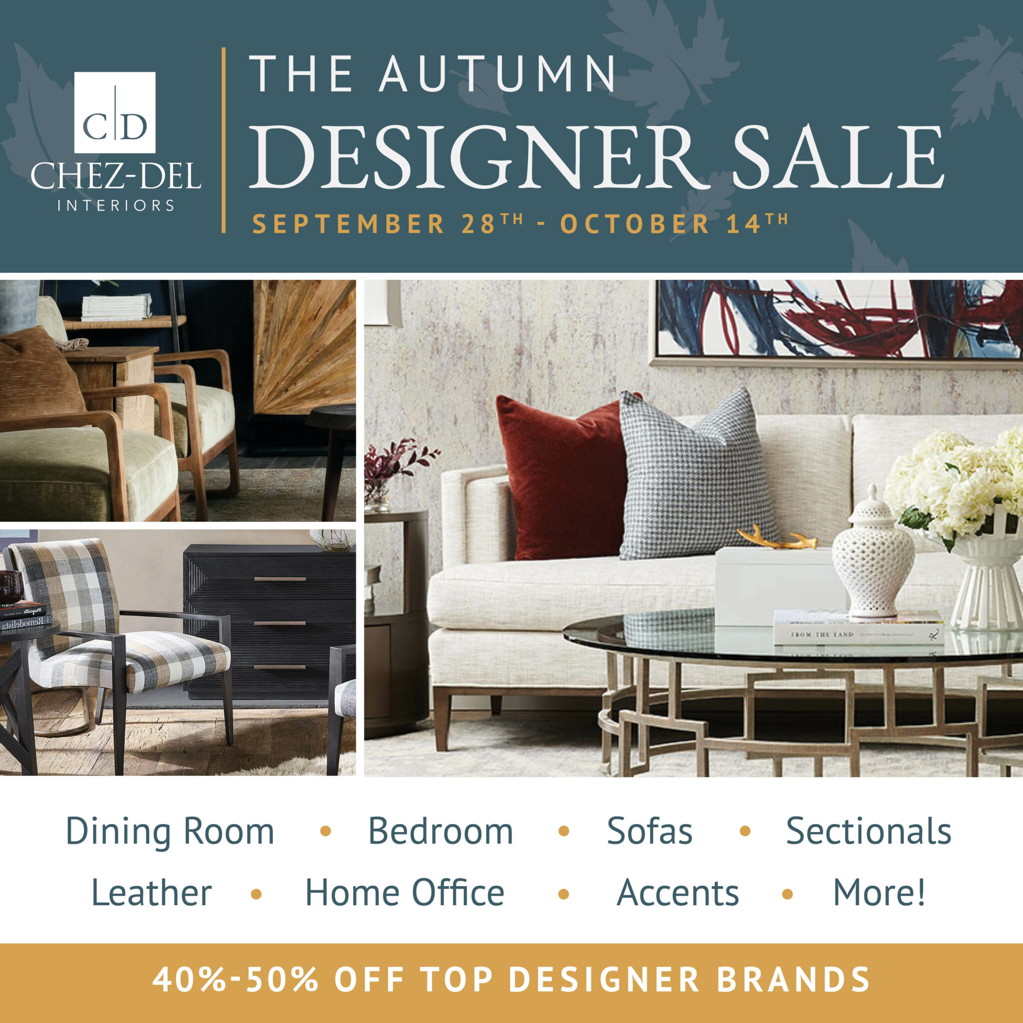 Designer Furniture, Akron, OH ChezDel Interiors
